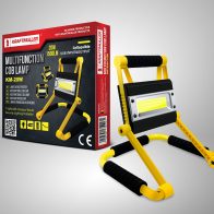 KraftMuller 20W Multifunction COB Lamp - Super bright and portable with USB charging and power bank function.