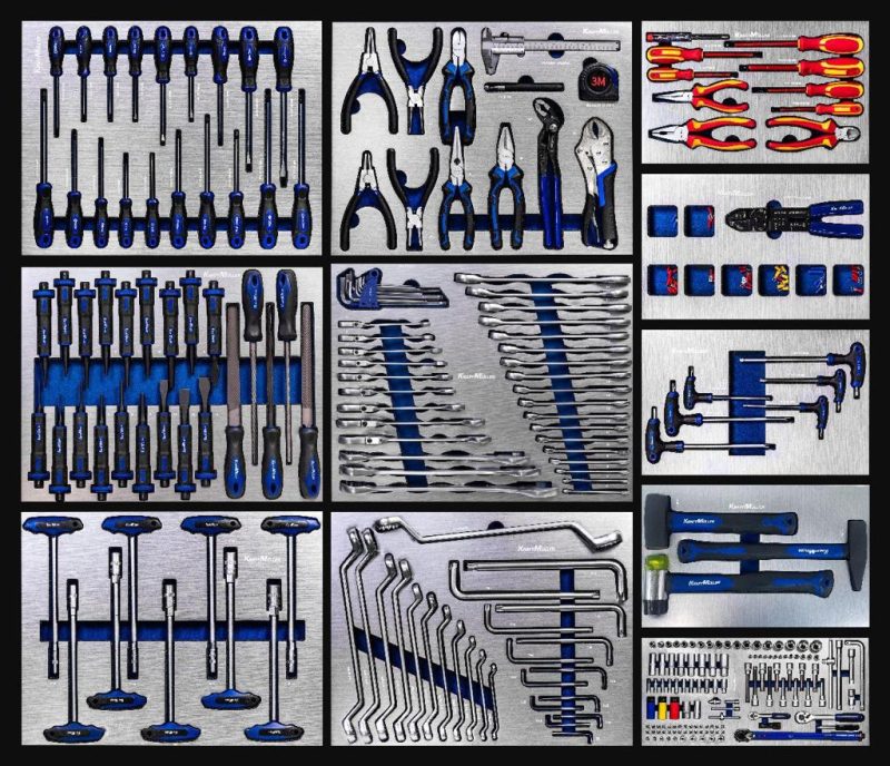 KRAFTMULLER 13 Drawers Tool Cabinet Jumbo XXL Flex Edition 471pcs