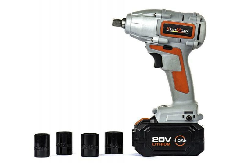 KraftMuller KM-3601 Cordless Impact Wrench - Powerful and Versatile Tool