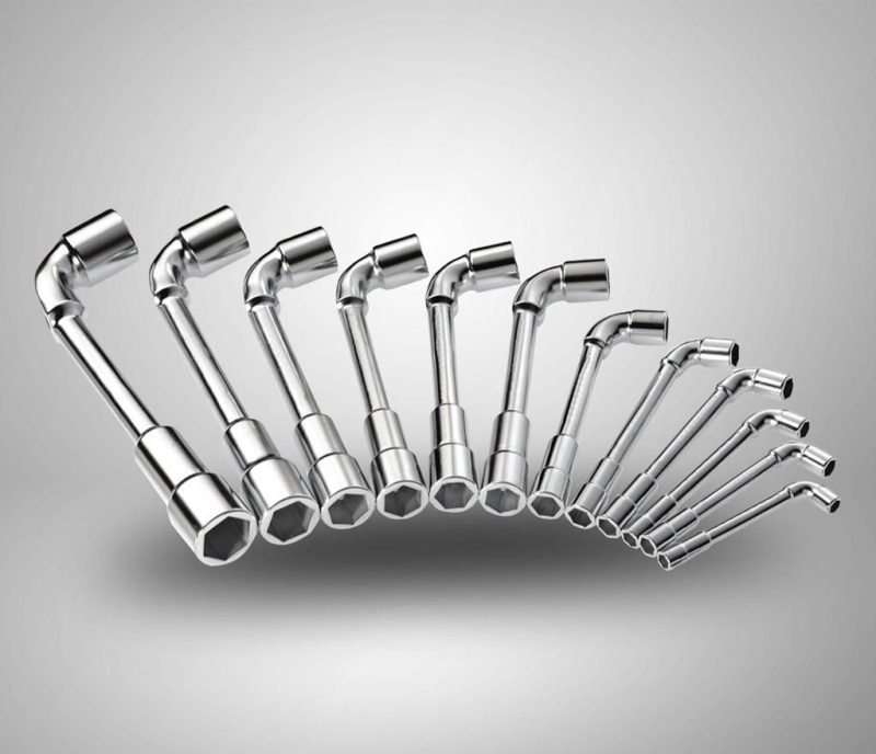 KraftMuller 12PCS L-Type Wrench Combination Set - Versatile wrenches for various applications.